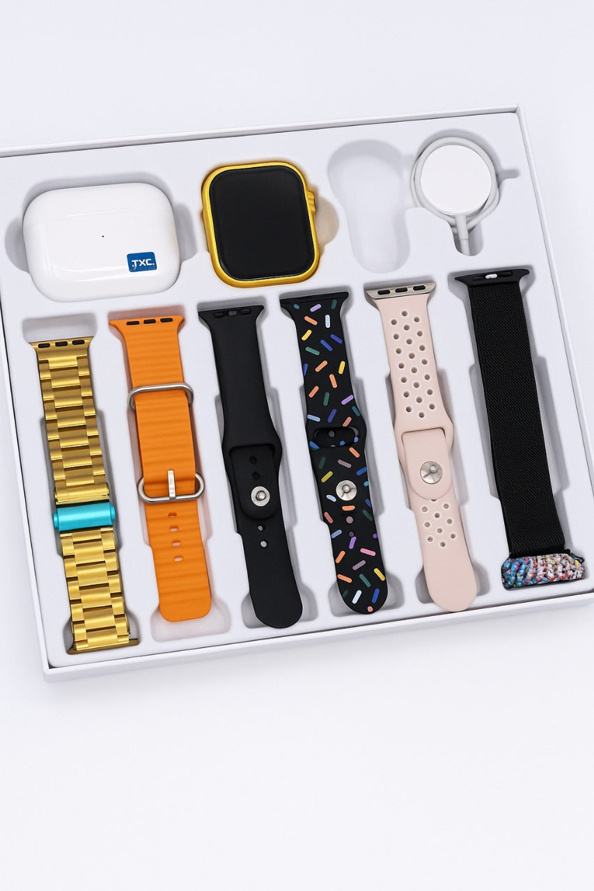 Golden Dial with Airpods